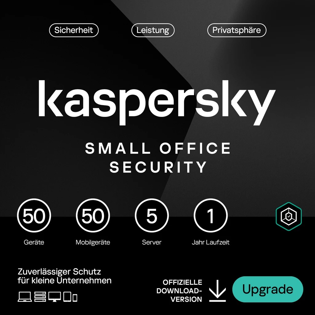 Kaspersky Small Office Security - 50 Felhasználó, 1 Év - Hosszabbítás KL4541XDQFR elektronikus licensz