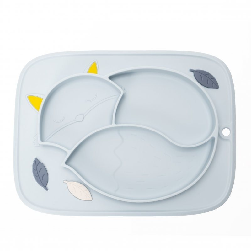innoGIO GIOfresh Fox Blue szilikon tányér (5903317816294)