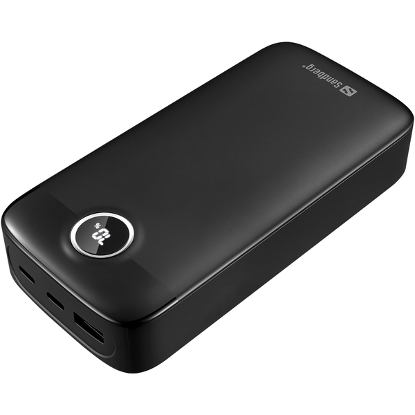 Sandberg 421-49 powerbank Halvfast tilstand 20000 mAh Sort