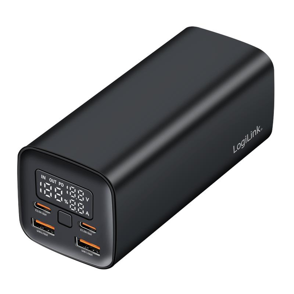 LogiLink PA0350 batteria portatile Polimeri di litio (LiPo) 20000 mAh Nero