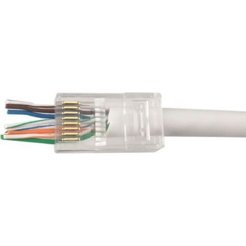 Microconnect KON505-50EZ kabel-connector RJ-45 Transparant