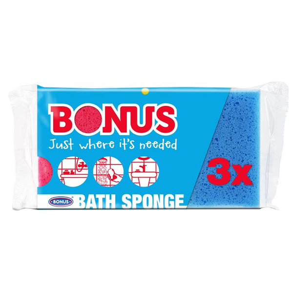 Bonus Fürdőszivacs (3 db)