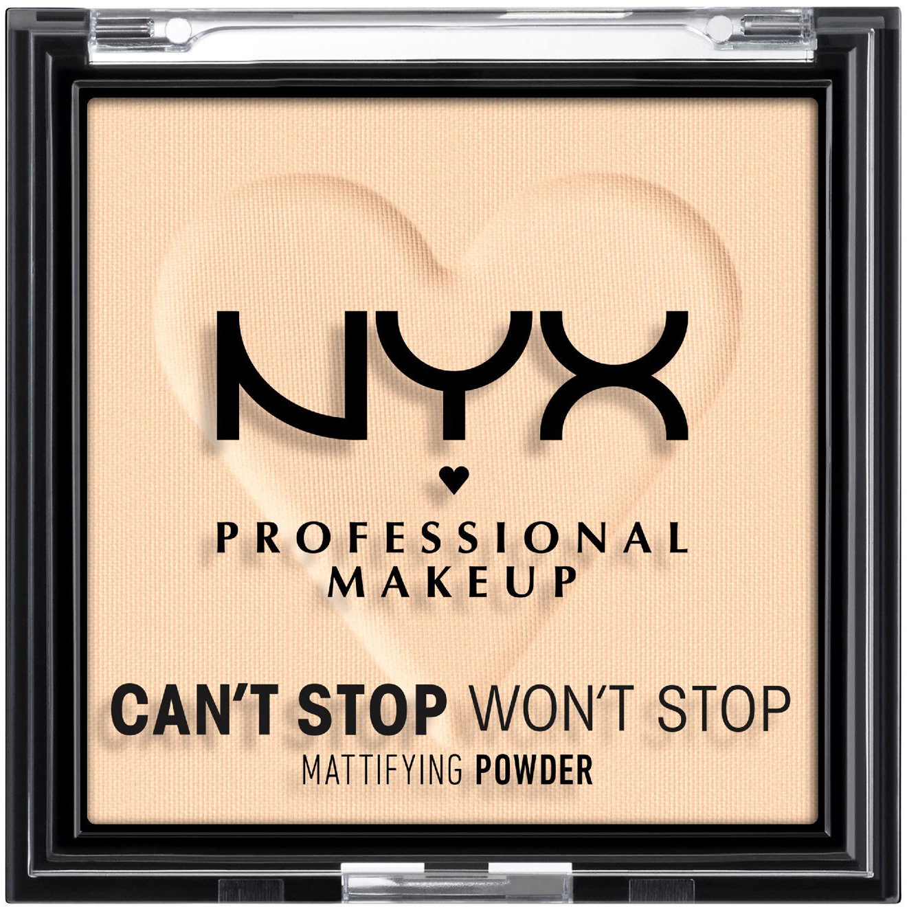 NYX PROFESSIONAL MAKEUP Can't Stop Won't Stop Mattifying Powder 01 Fair 6 g (800897004200)