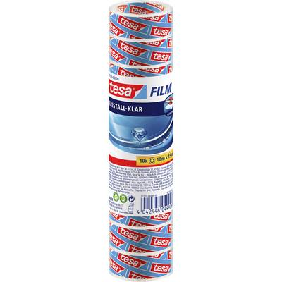 Tesa  (57710-00000-02) Ragaszó film kristálytiszta Átlátszó (H x Sz) 10 m x 15 mm 10 db