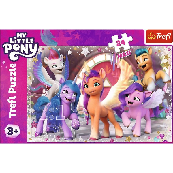 Trefl 14355 puzzle 24 pz Cartoni