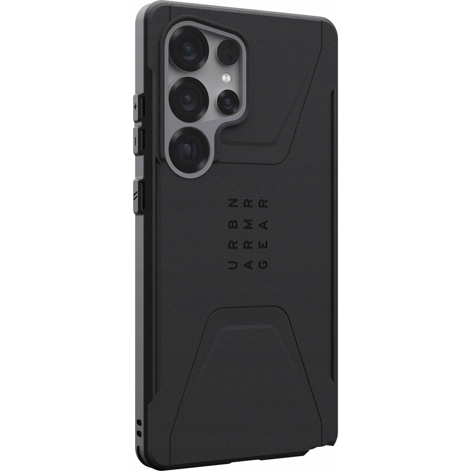 Samsung S25 Ultra Uag Civilian Pro Defender Szilikon Telefonvédő Erős Ütésállóság, Magsafe, Fekete (214473114040)