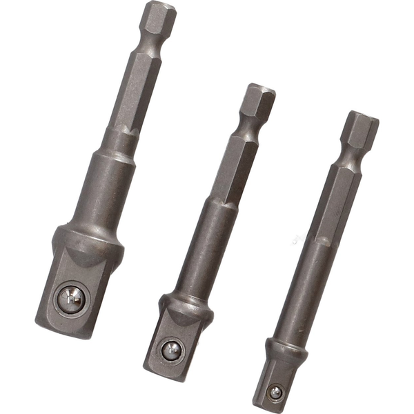 DRAUMET DRAUMET PREMIUM Adaptery z 1/4" HEX na 1/2, 3/8, 1/4" kwadrat one size