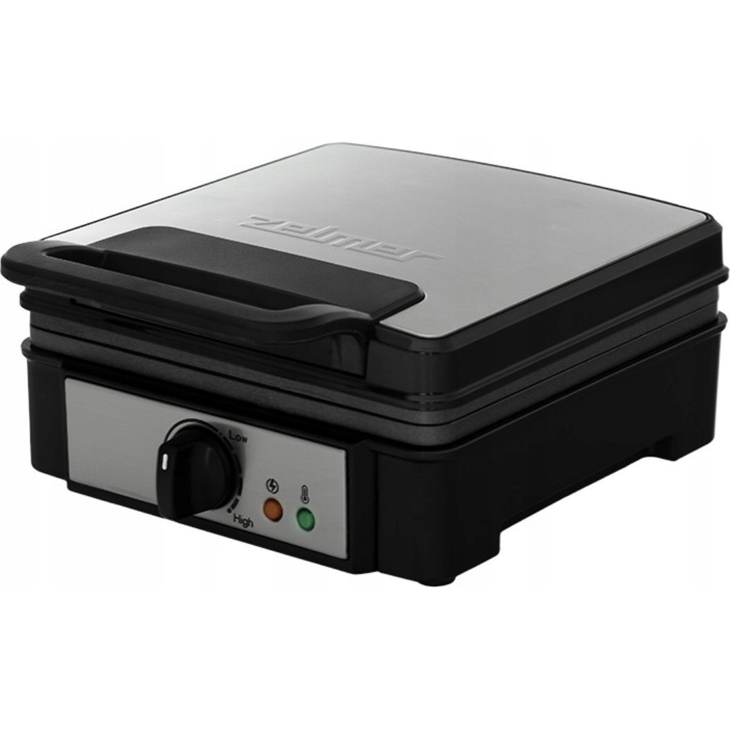 Zelmer ZWM0012 Elektromos gofrisütő 1200 Watt - Fekete / Inox