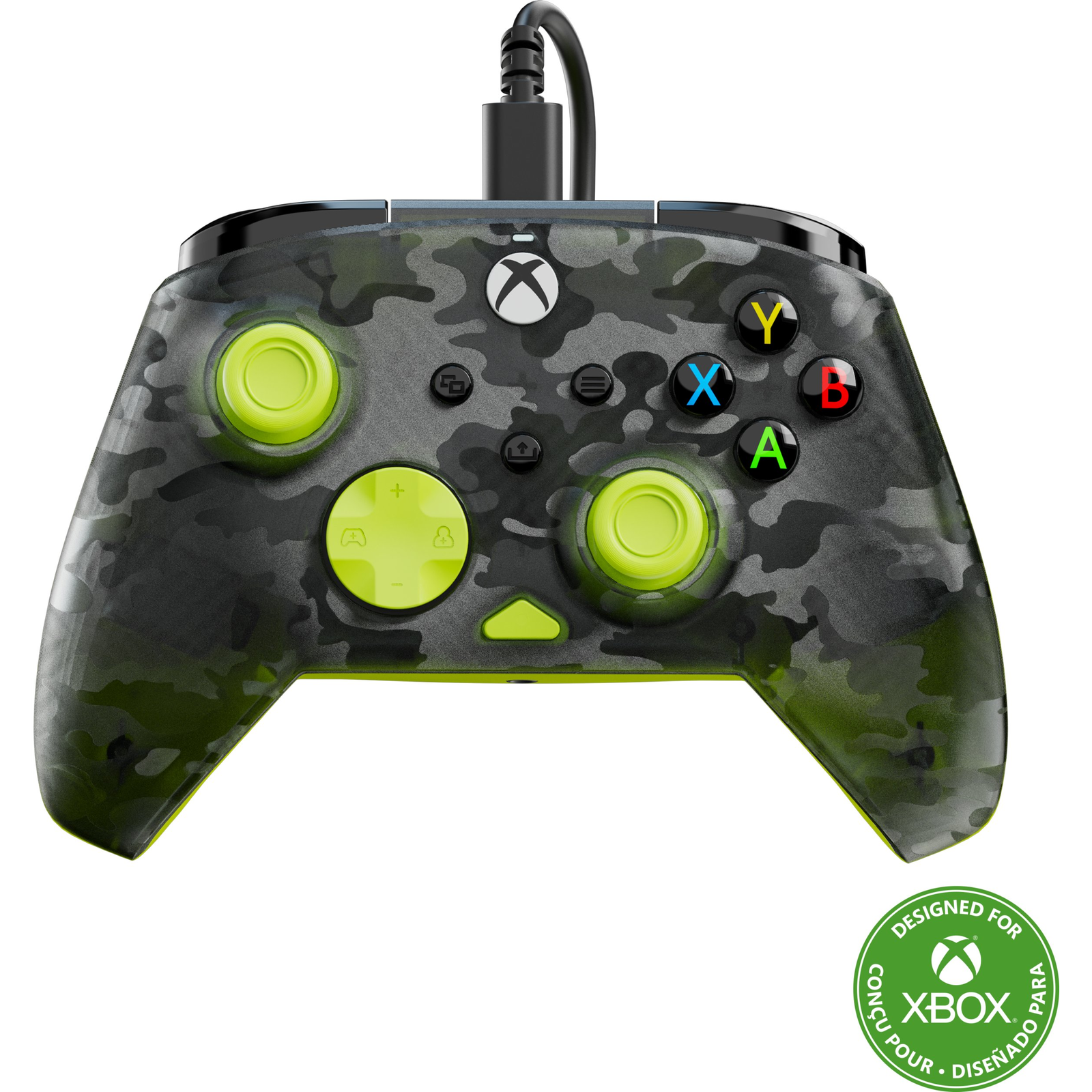 Turtle Beach Rematch Core USB-C gamepad játékvezérlő fekete-sárga (TBC-2001-75)