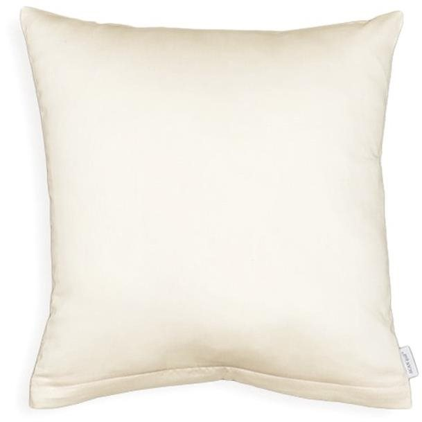 SCANquilt Color szatén párnahuzat, krémszín, 40×40 cm (32515)