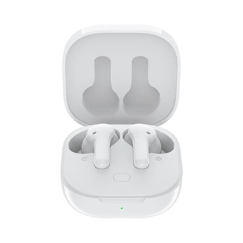 QCY BEZDRÔTOVÉ SLÚCHADLÁ DO UŠÍ TWS BLUETOOTH 5.1 RÝCHLE NABÍJANIE (T13ANC white)