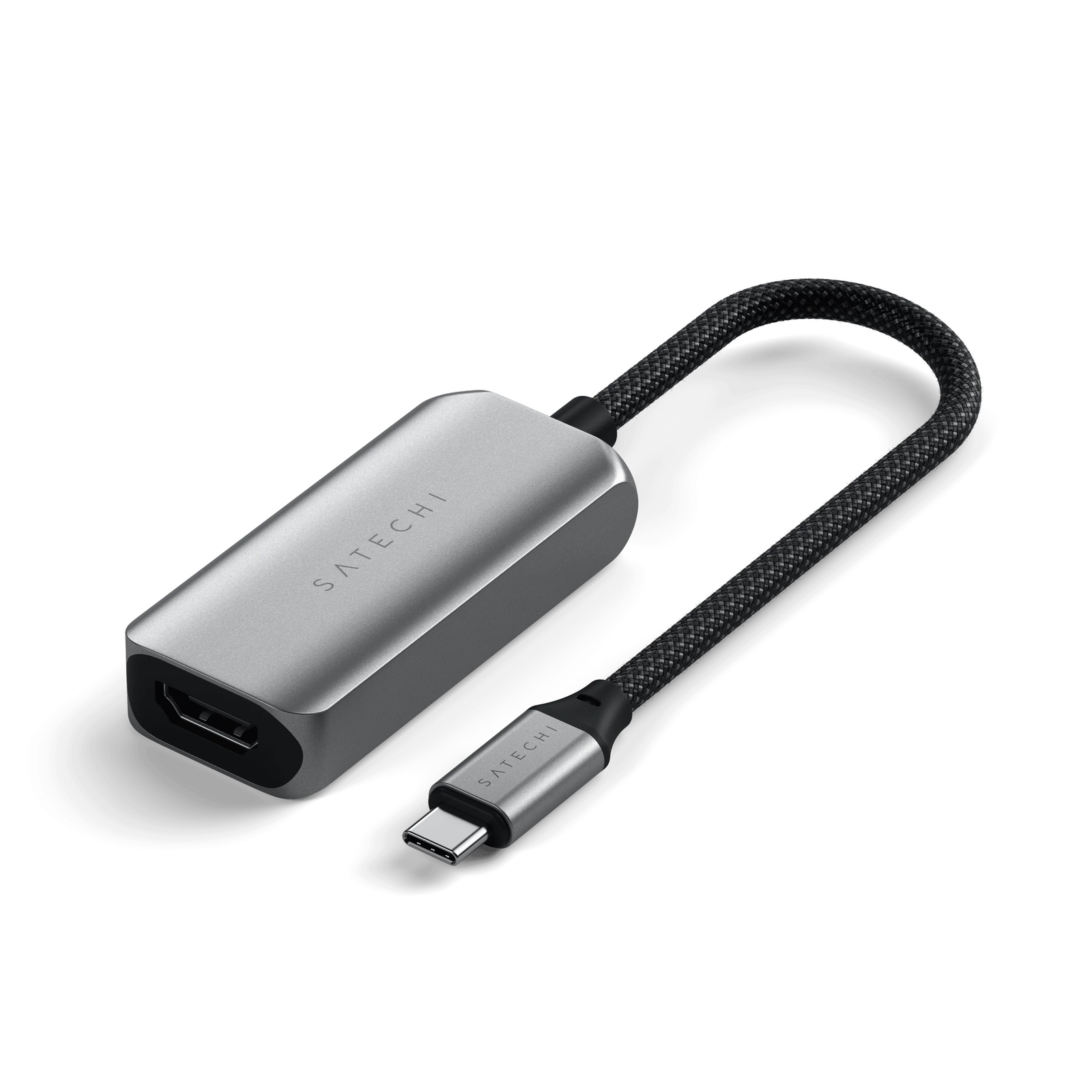 SATECHI USB 3.2 Type C HDMI 2.1 Átalakító Szürke 20cm ST-AC8KHM (ST-AC8KHM)