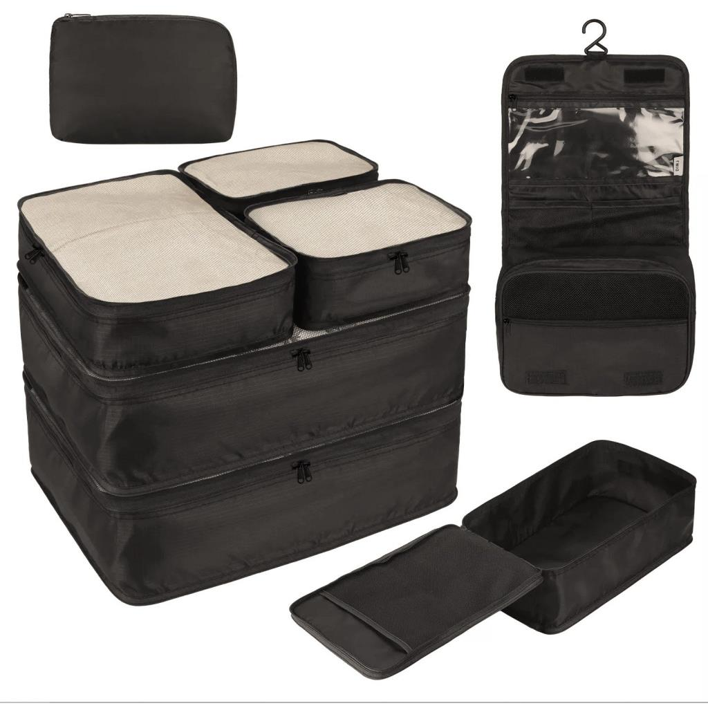 Kufryplus Travel organizers SN636 black (K0520000SN636)