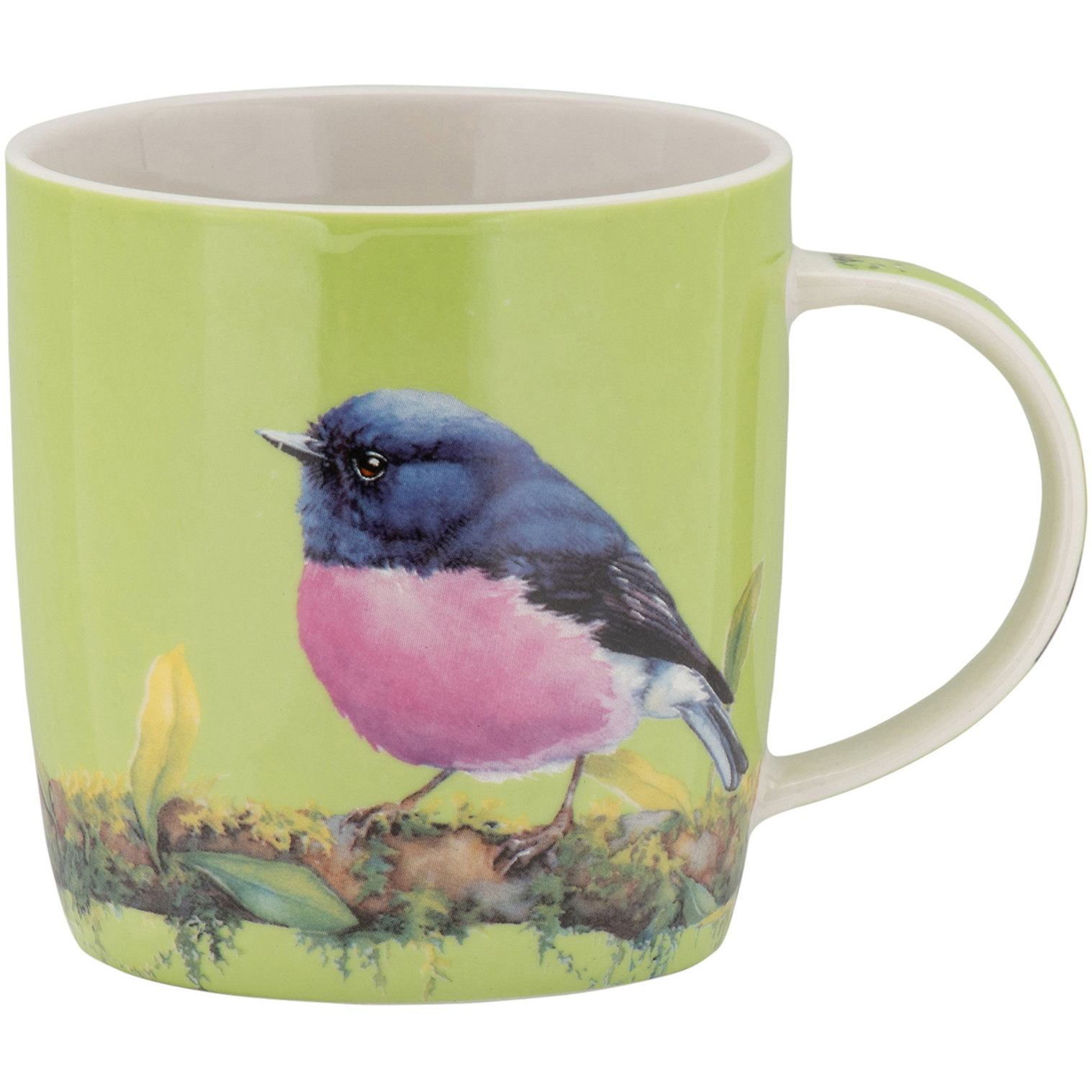 Maxwell &amp; Williams 370 ml Katherine Castle Bird Talk Pink Robins (DX1121)