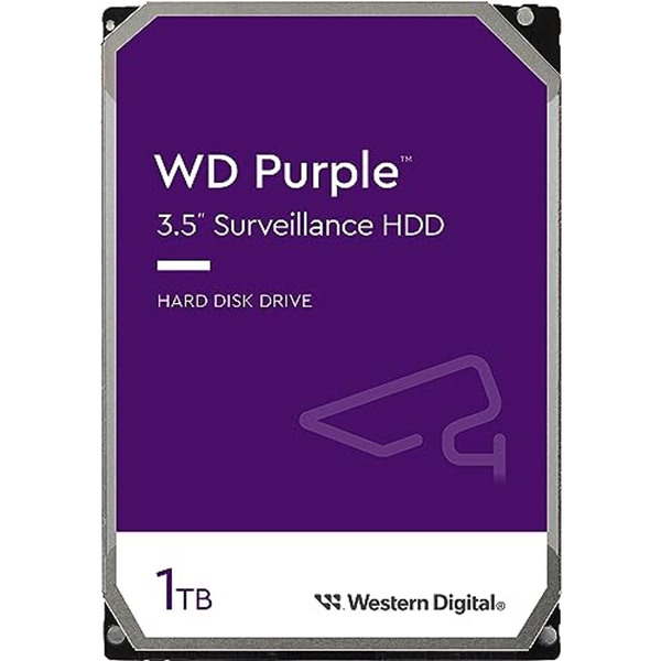 Хард диск WD Purple Surveillance HDD (3.5'', 1TB, 64MB, 5400 RPM, SATA 6 Gb/s) WD11PURZ