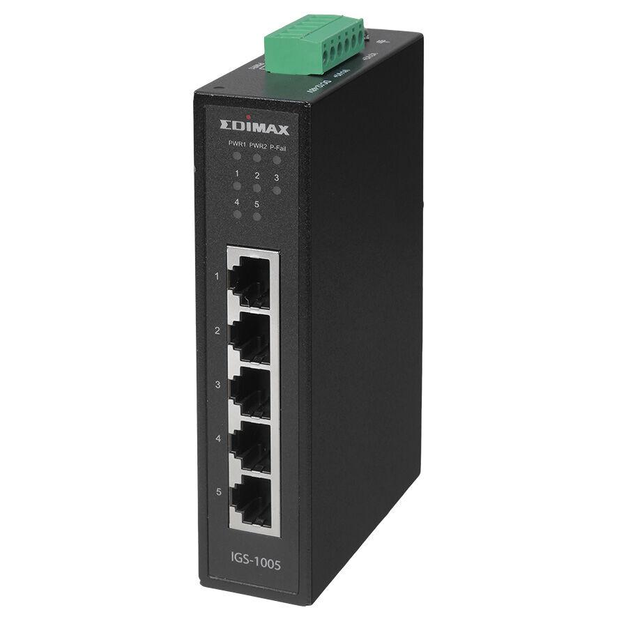 EDIMAX IGS-1005 Ipari Ethernet switch (IGS-1005)