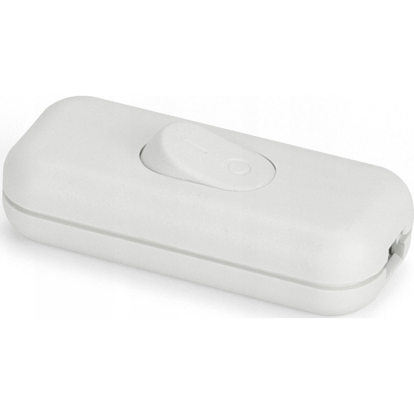  Montis Wyłącznik kołyskowy przelotowy 2-torowy WK-2P Montis MT090-B biały