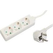  MicroConnect 3 gniazda Schuko 1.8M biała