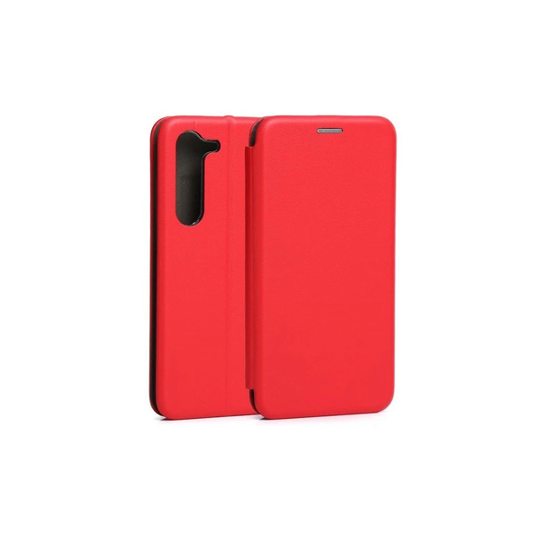 Beline könyv-mágneses tok Sam S23+S916 készülékhez piros