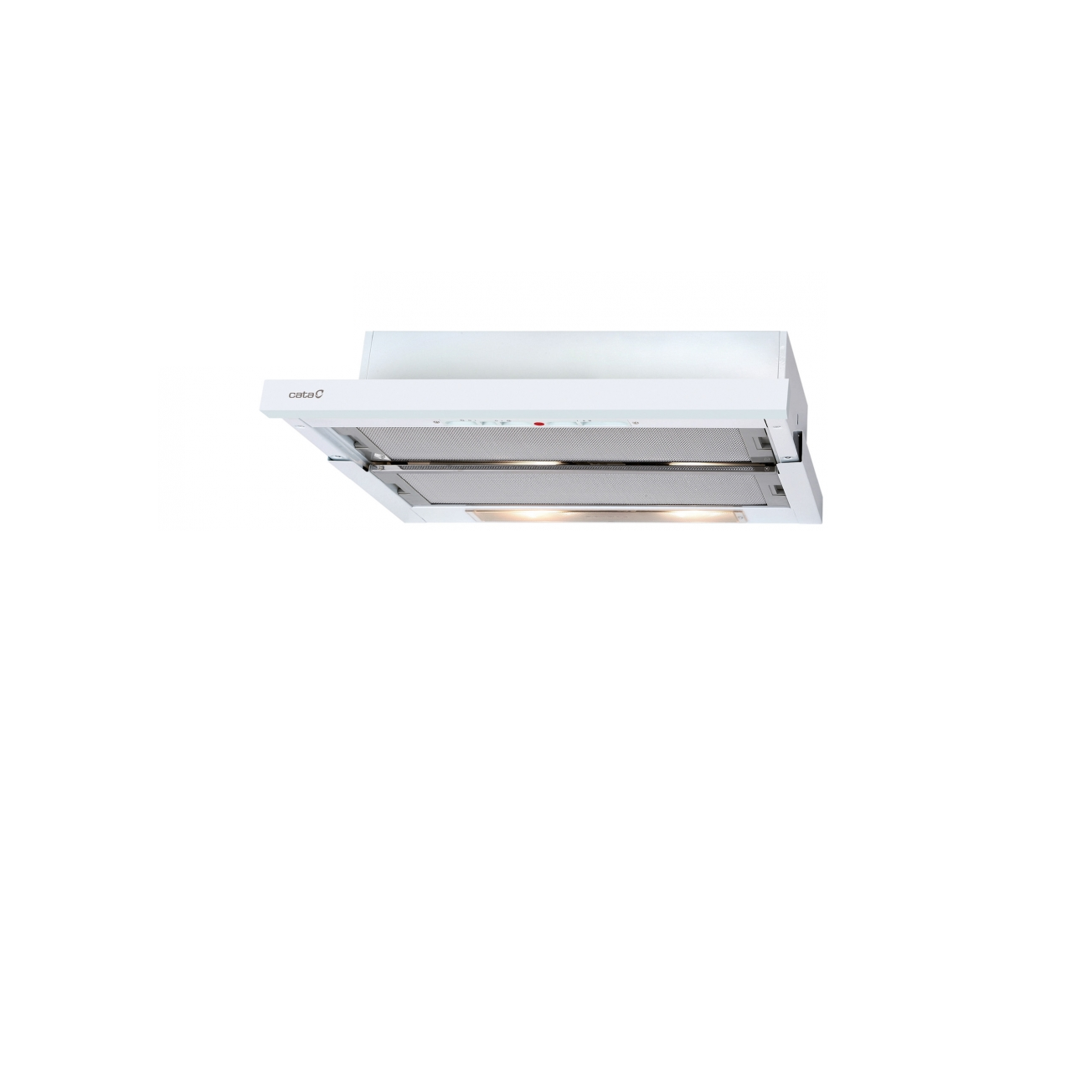 Cata TF-5250 WH/L Fehér Beépíthető Teleszkópos Páraelszívó 50cm 2 Motoros (TF-5250 WH/L)