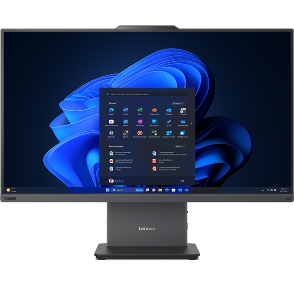 Lenovo ThinkCentre neo 50a 27 Gen 5 Intel® Core™ i5 i5-13420H 68,6 cm (27") 1920 x 1080 pixel All-in-One PC 16 GB DDR5-SDRAM 512 GB SSD Windows 11 Pro Wi-Fi 6 (802.11ax) Grå