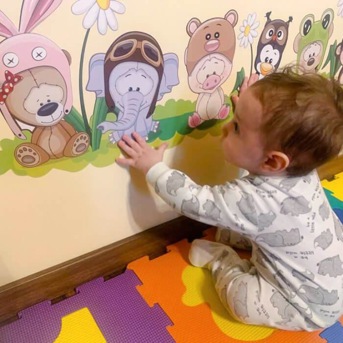 Falmatrica - Barátok a réten N.1 - 30x95+kiegészítők (3583f)