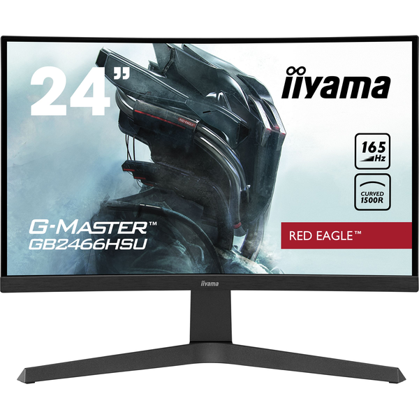 iiyama G-MASTER Red Eagle computer monitor 59,9 cm (23.6") 1920 x 1080 Pixels Full HD LED Zwart