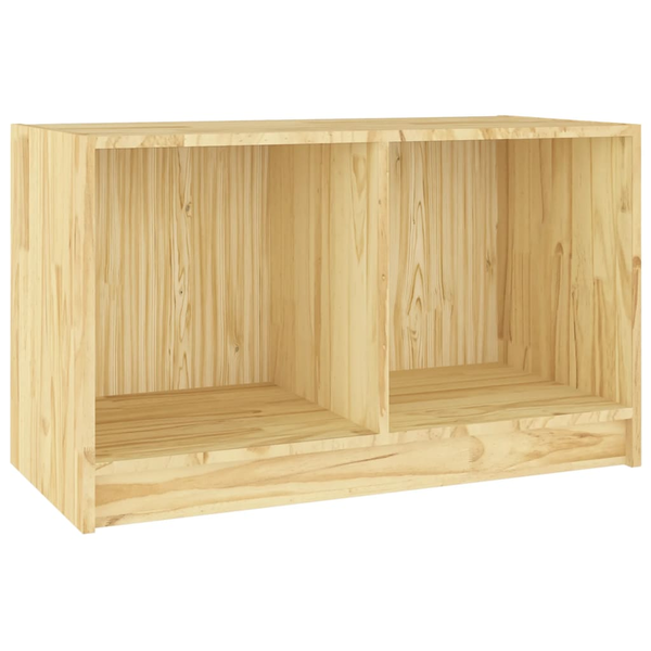tömör fenyőfa TV-szekrény 70 x 33 x 42 cm