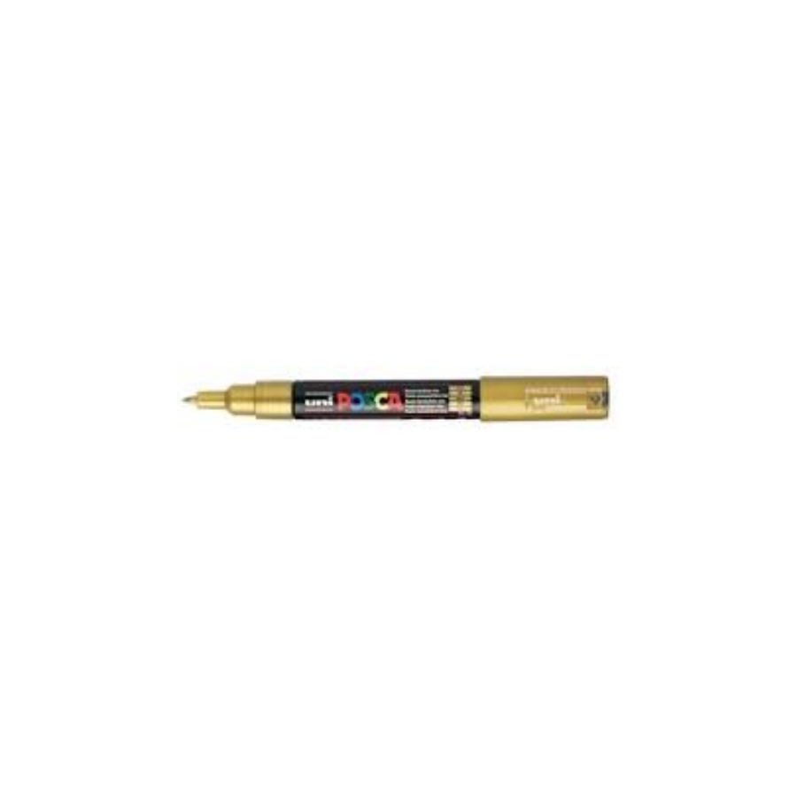 Uni Posca PC-1M dekormarker aranyszínű (PC-1M GOLD(E)) (PC-1M GOLD(E))