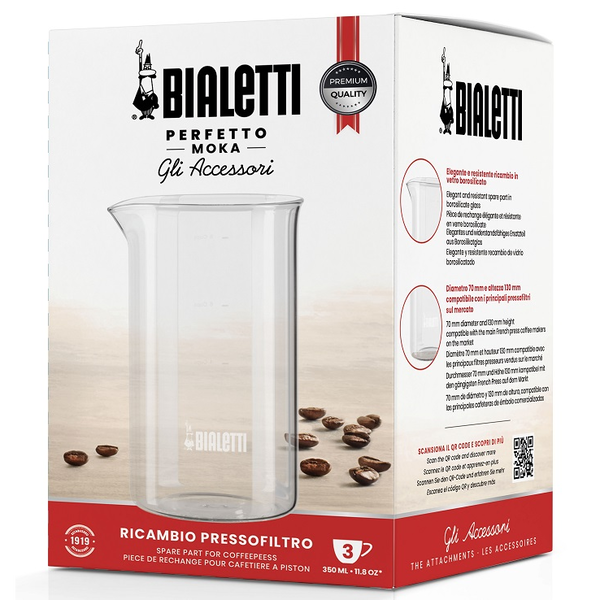 Bialetti Coffee Press Tartozék üveg 350ml