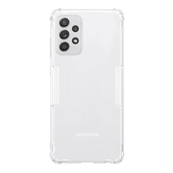 NILLKIN NATURE szilikon telefonvédő (közepesen ütésálló, légpárnás sarok, 0.6 mm, ultravékony) ÁTLÁTSZÓ [Samsung Galaxy A72 5G (SM-A726F)] (5996591062938)