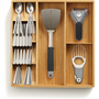 Joseph Joseph DrawerStore Bambusz Konyhai Evőeszköz rendszerező - Barna