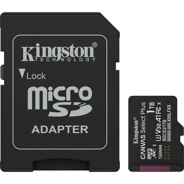 Kingston Technology Canvas Select Plus Gen3 UHS-I Klasse 10
