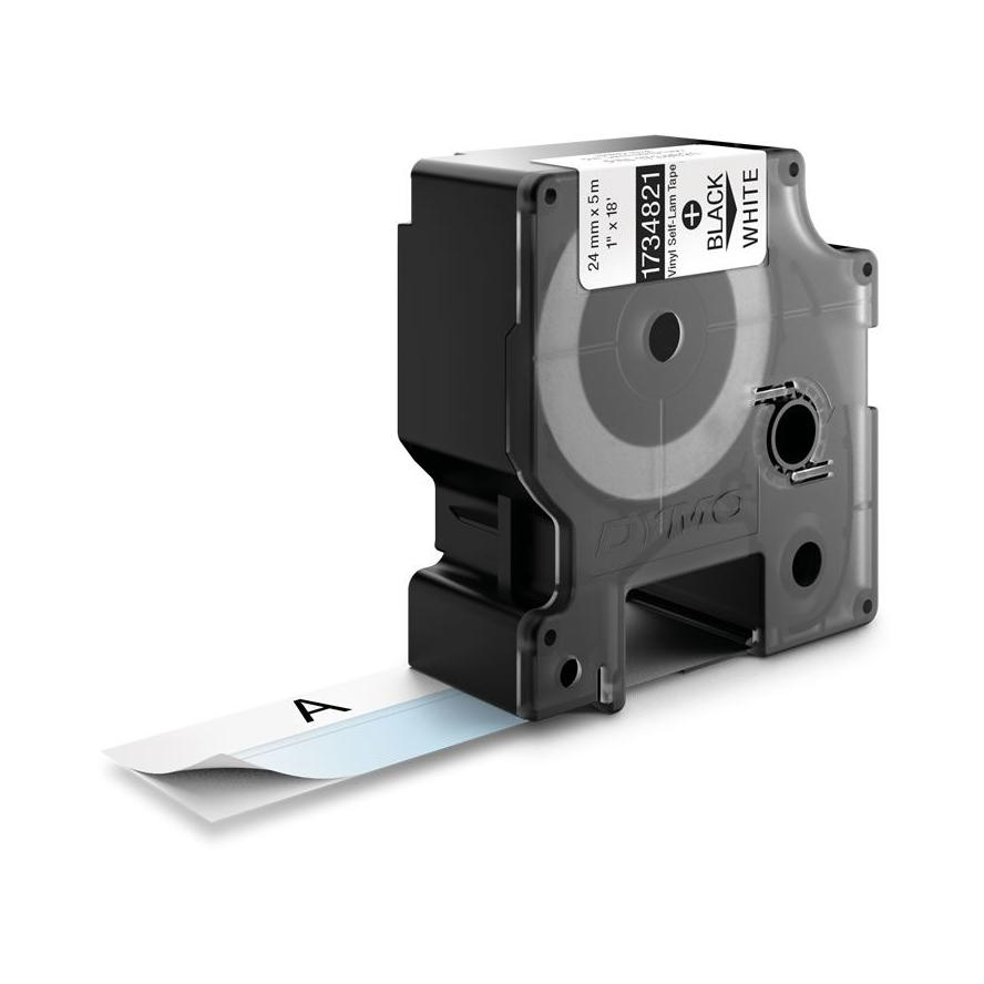 DYMO Rhino vinyl Feliratozógép szalag 24mm fehér (1734821)