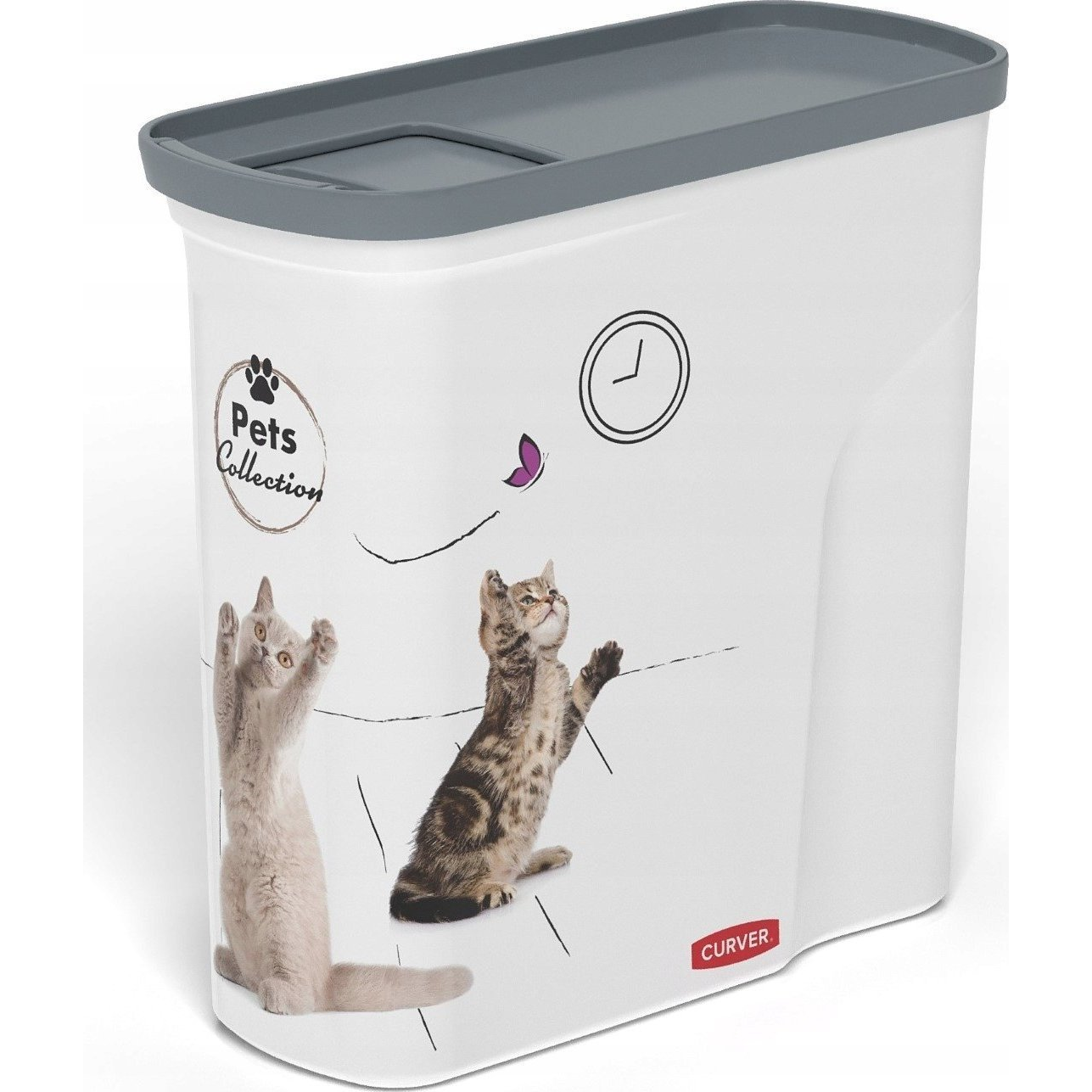 Curver ételadagoló 1,5 kg / 2 l macskák (254868)