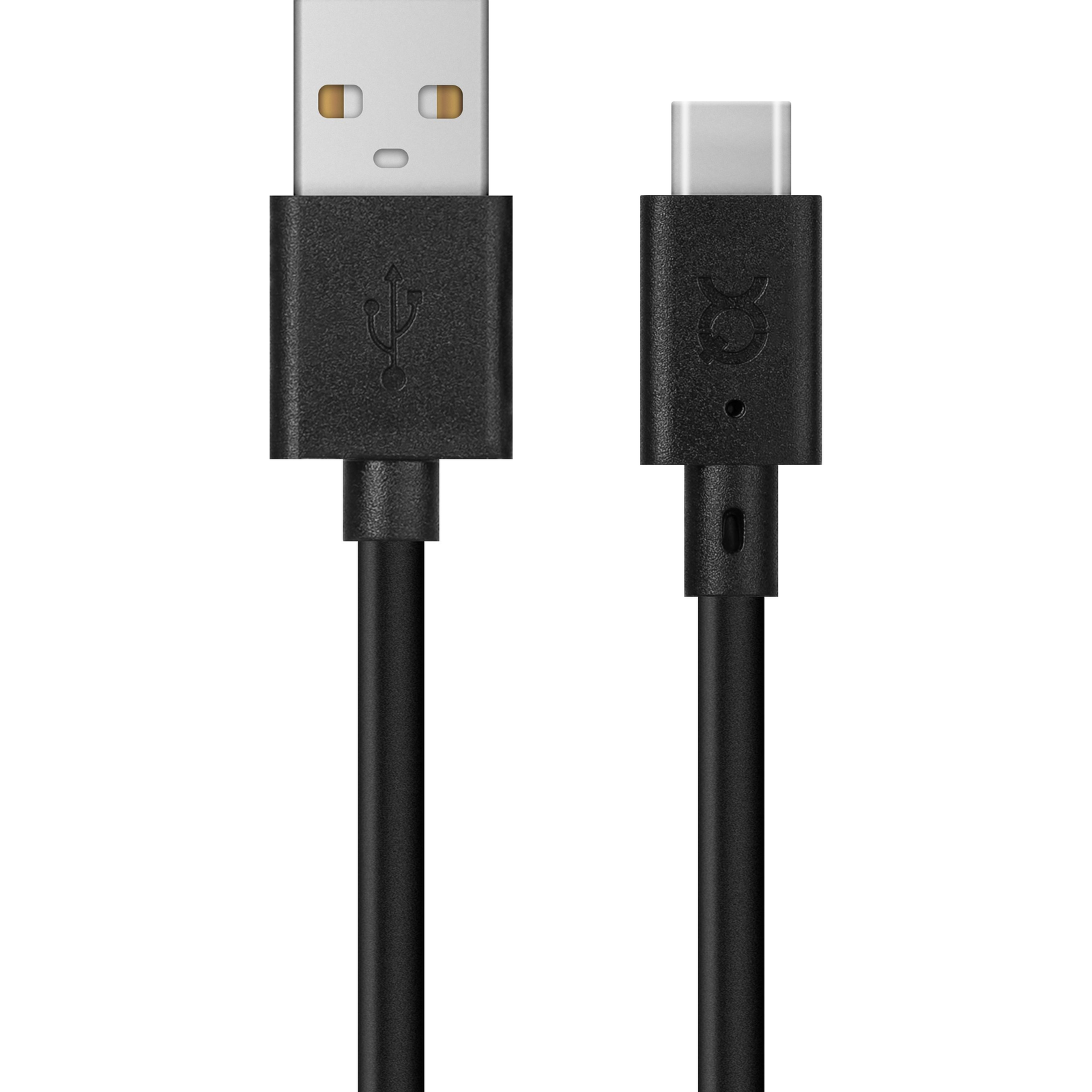 Xqisit Kábel Charge & Sync USB A -USB C 3.0m Fekete (112294)