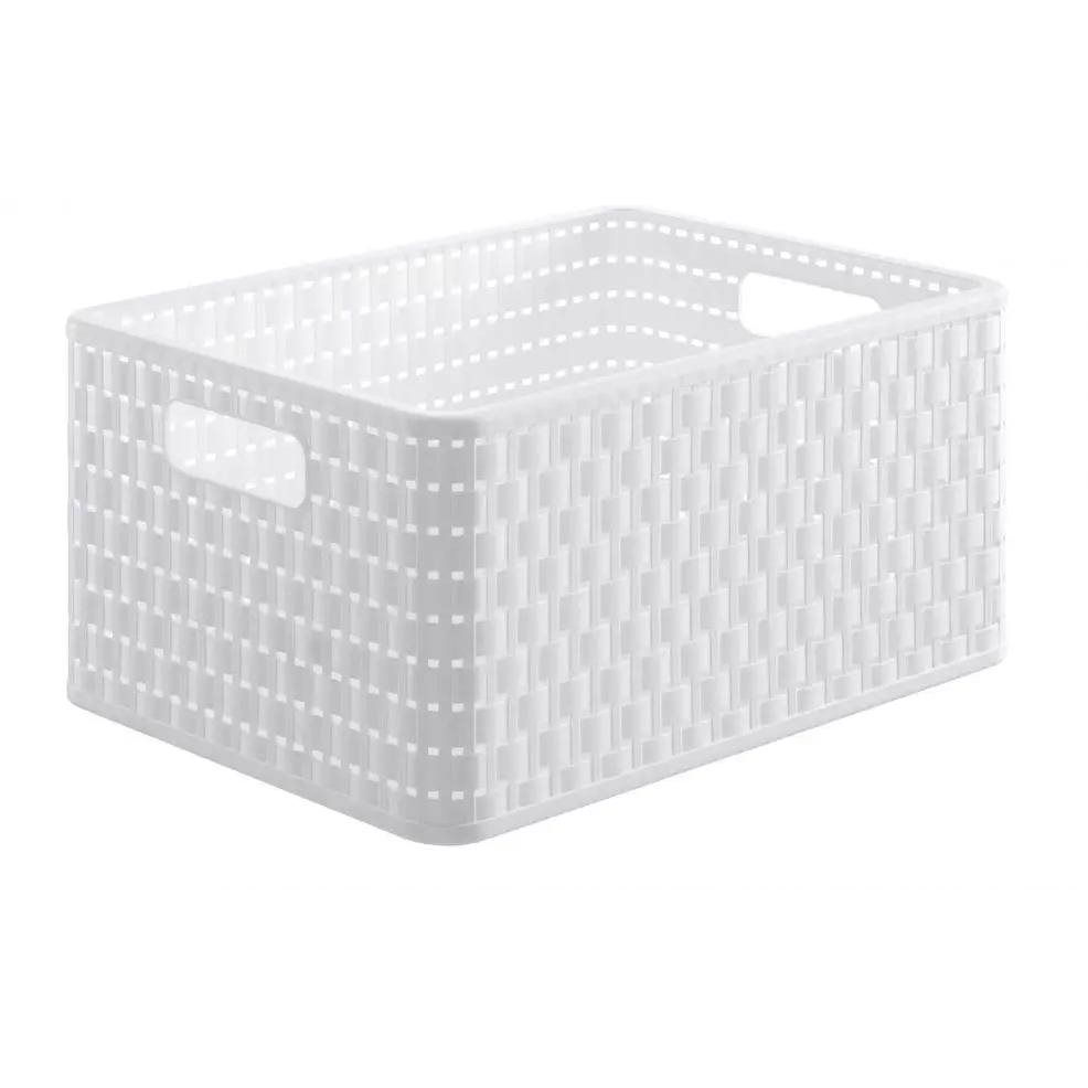 Rotho A4 Country Tárolódoboz, 18 l, fehér (1115301100)