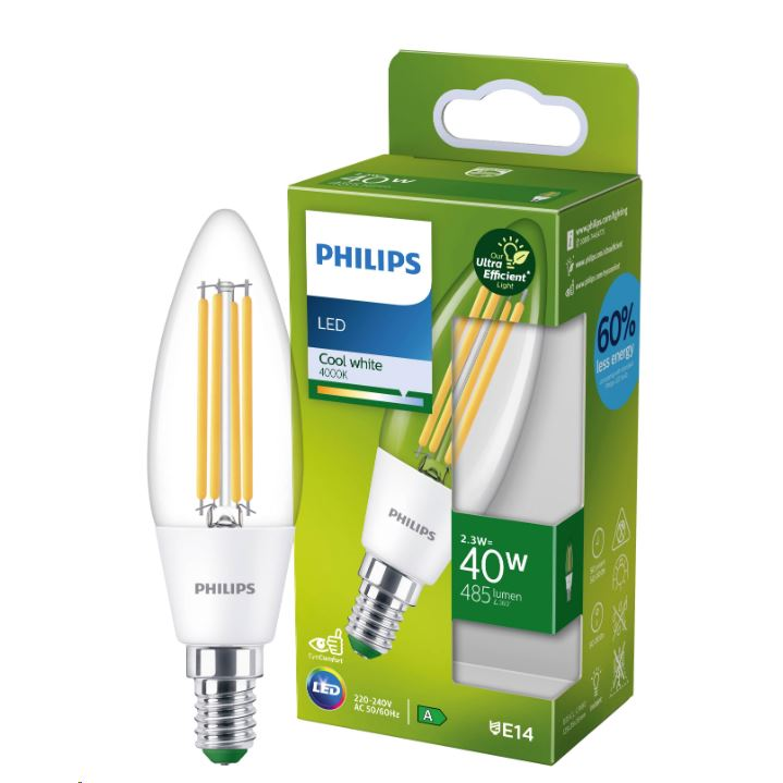 Philips 8719514435773 LED lámpa 2,3 W E14 A (8719514435773)