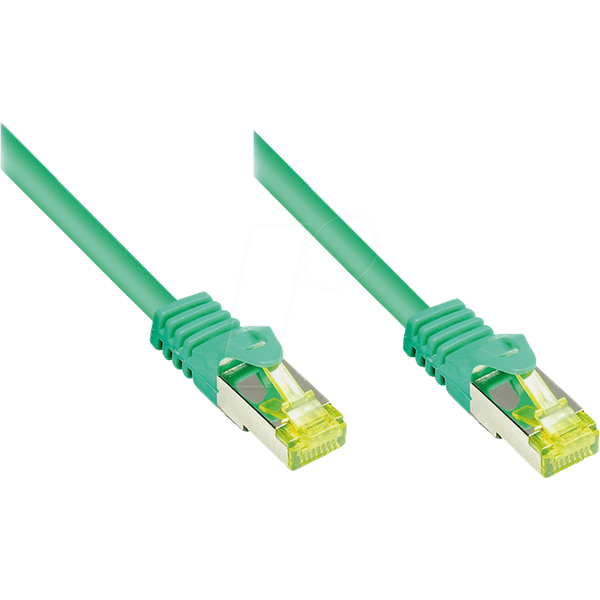Good Connections 8070R-020G S/FTP CAT7 RJ45 Patch kábel 2m - Zöld