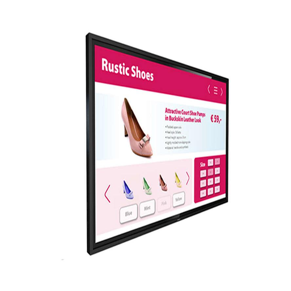 Philips 55BDL3452T/00 дисплей за сигнализация Обществен цифров плосък панел 139,7 см (55") IPS Wi-Fi 400 cd/m² 4K Ultra HD Тъчскрийн Вграден процесор Android 8.0