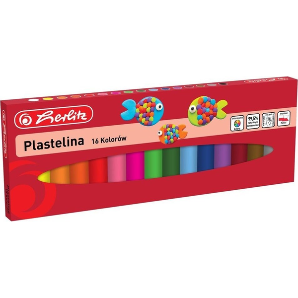 Plastelína Herlitz 16 ks