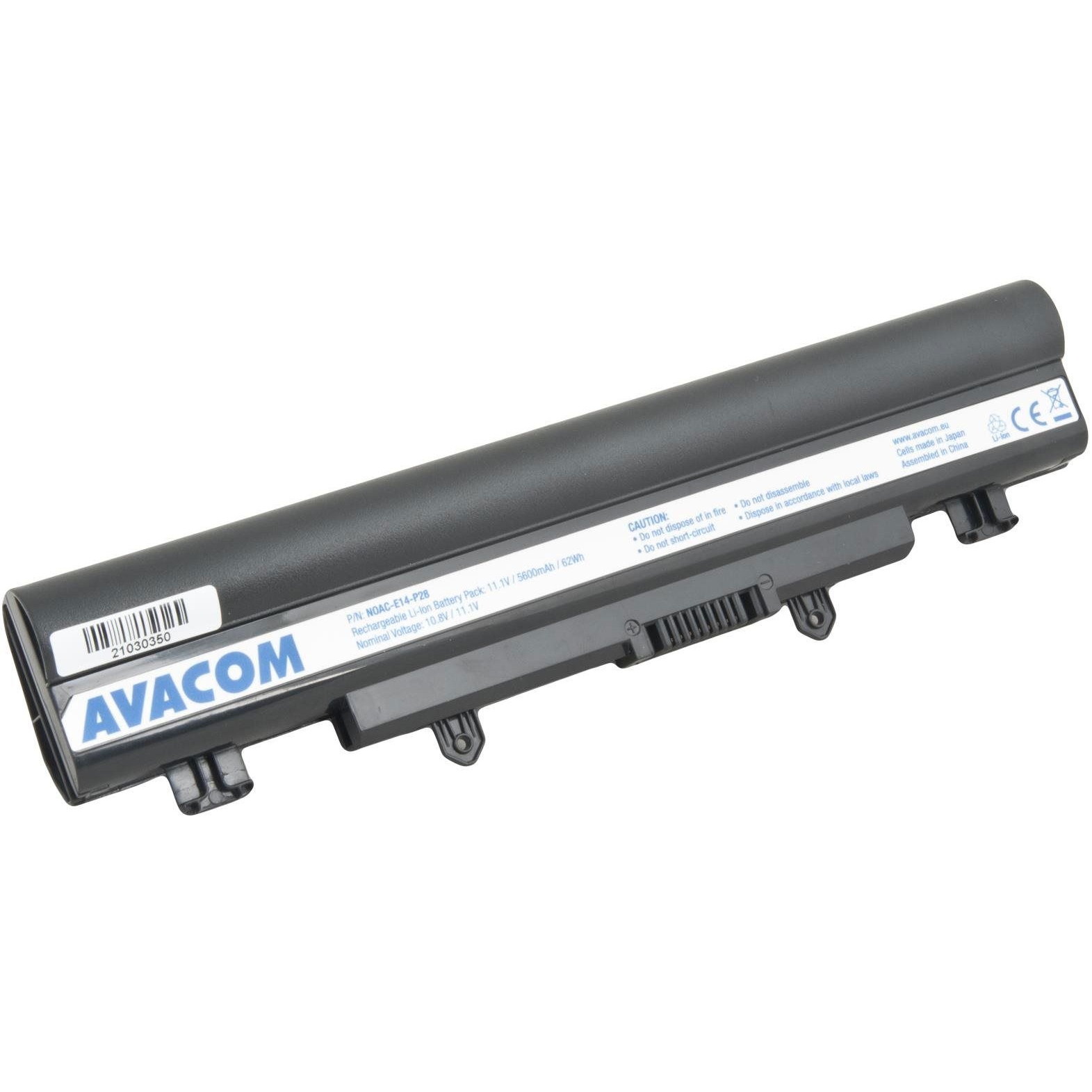 AVACOM az Acer Aspire E14, E15, Extensa 2510, TravelMate P256 Li-Ion 11,1 V 5600 mAh számára (NOAC-E14-P28)