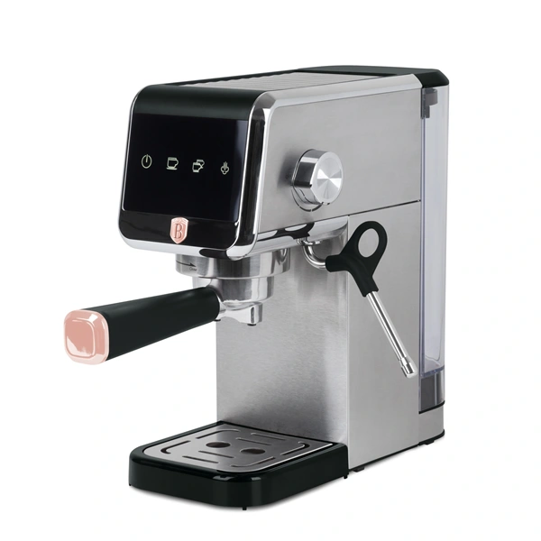 Berlinger Haus BH/9622 1350W digitális espresso kávéfőző fekete-rose gold