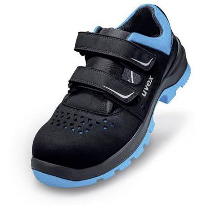 Uvex 2 xenova® (9553245) ESD Biztonsági szandál S1P Cipőméret (EU): 45 Fekete, Kék 1 pár (9553245)