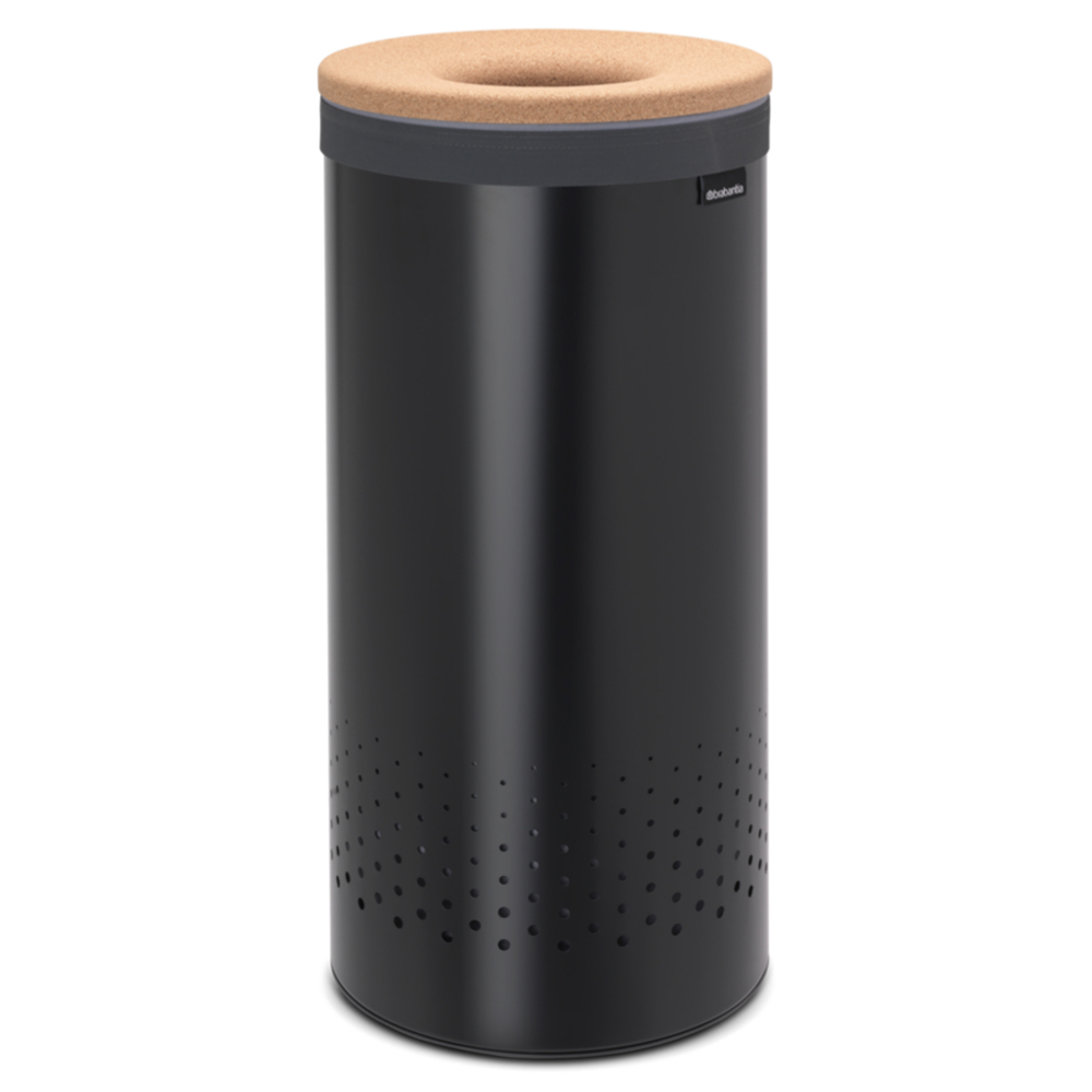 Brabantia Fém szennyestartó 35l - Fekete (120008)