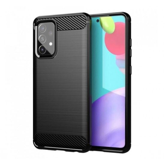 Forcell Carbon Samsung Galaxy A53 5G tok, fekete (63143) (FO63143)