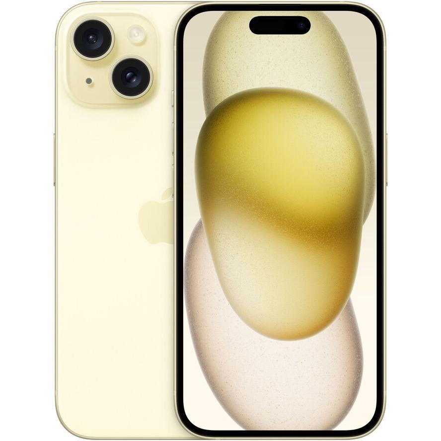 Smartfón Apple iPhone 15 6 GB / 256 GB 5G žltý (MTP83ZD/A)