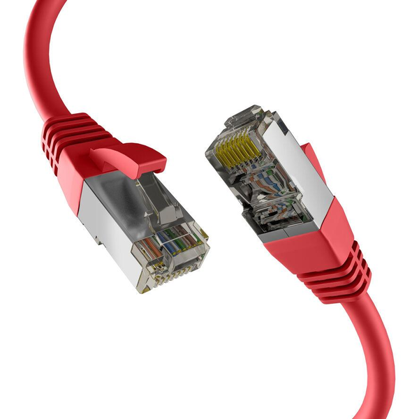 EFB CAT8.1 ROT 0.25m RJ45 PATCHKABEL S/FTP PIMF