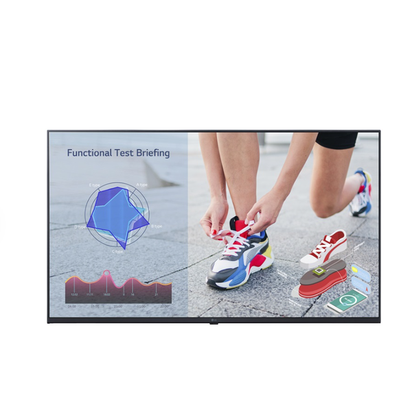 LG 43UL3J-M tartalomszolgáltató (signage) kijelző Laposképernyős digitális reklámtábla 109,2 cm (43") LCD Wi-Fi 300 cd/m² 4K Ultra HD Kék Web OS 16/7