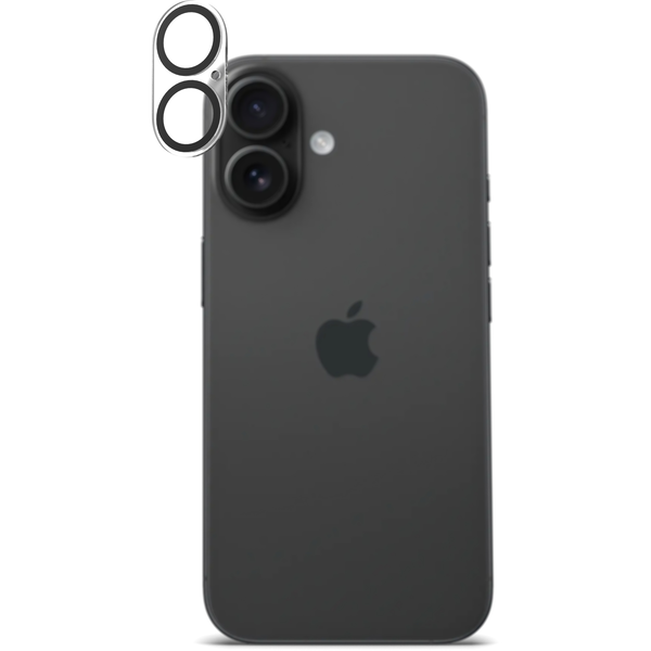 AlzaGuard Lens Protector iPhone 16 / 16 Plus - fekete